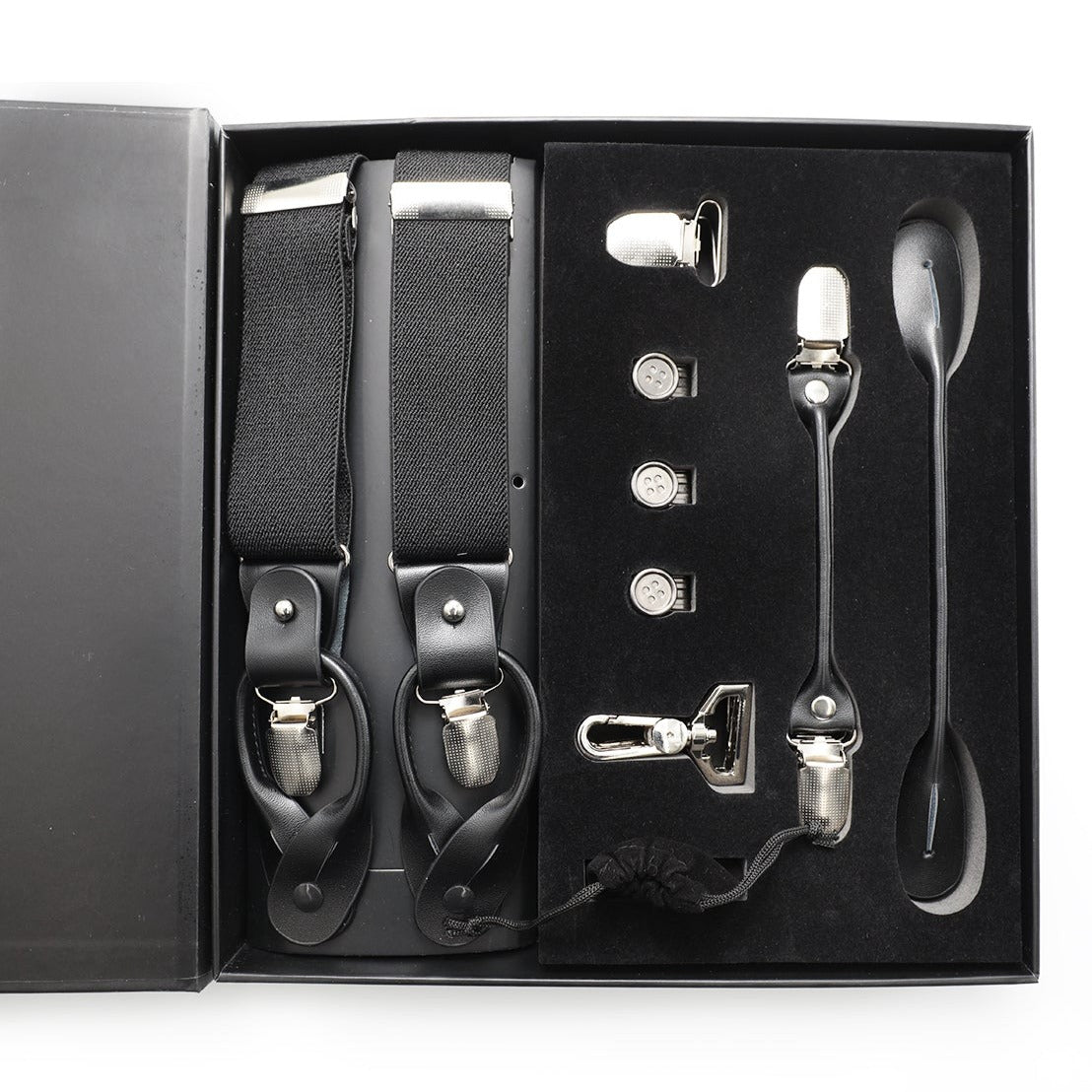 Interchangeable Suspender - BLACK