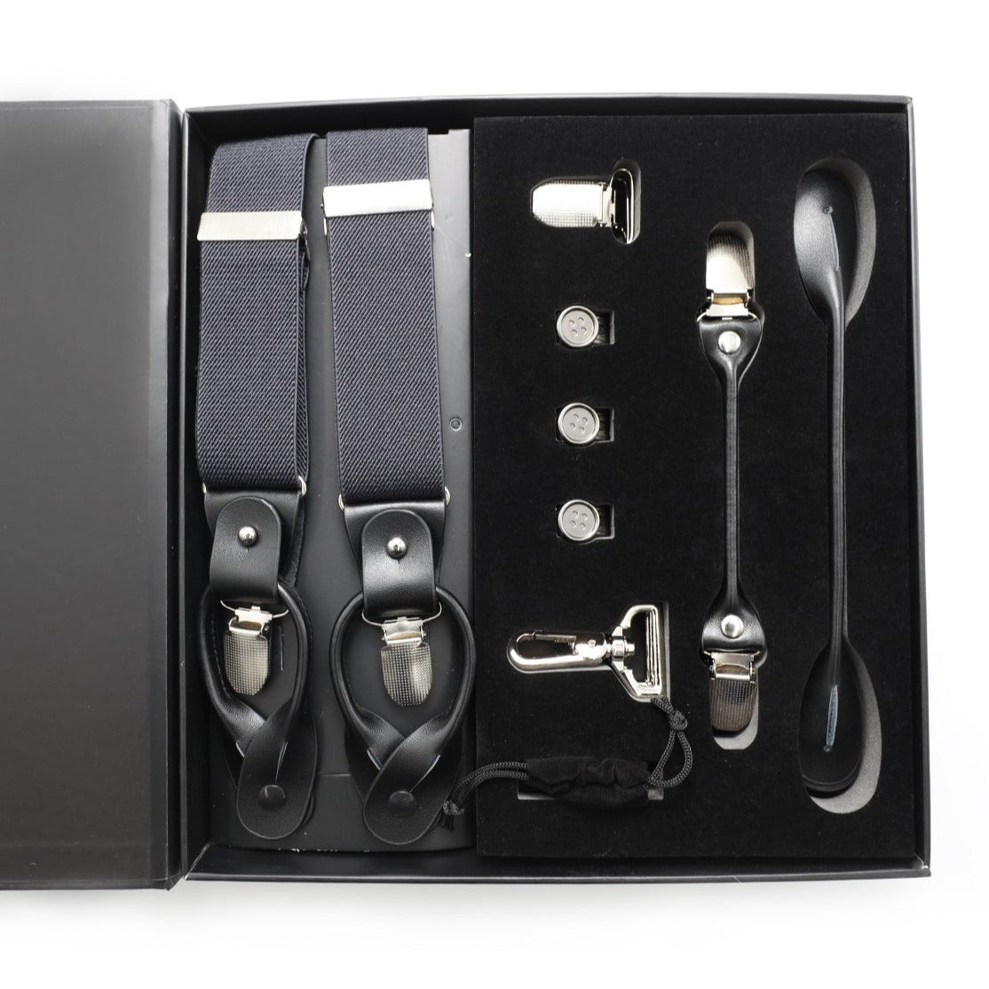 Interchangeable Suspender - ASH GREY