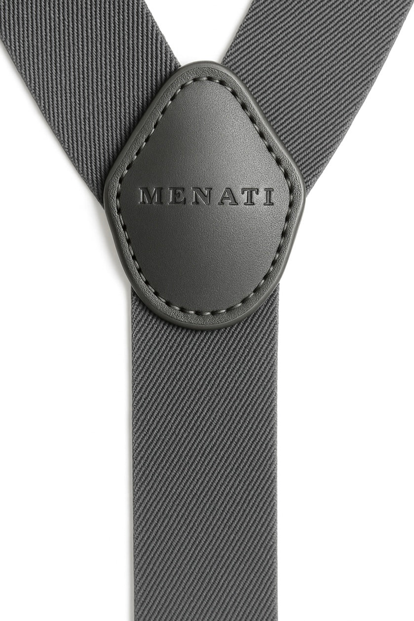 Interchangeable Suspender - ASH GREY