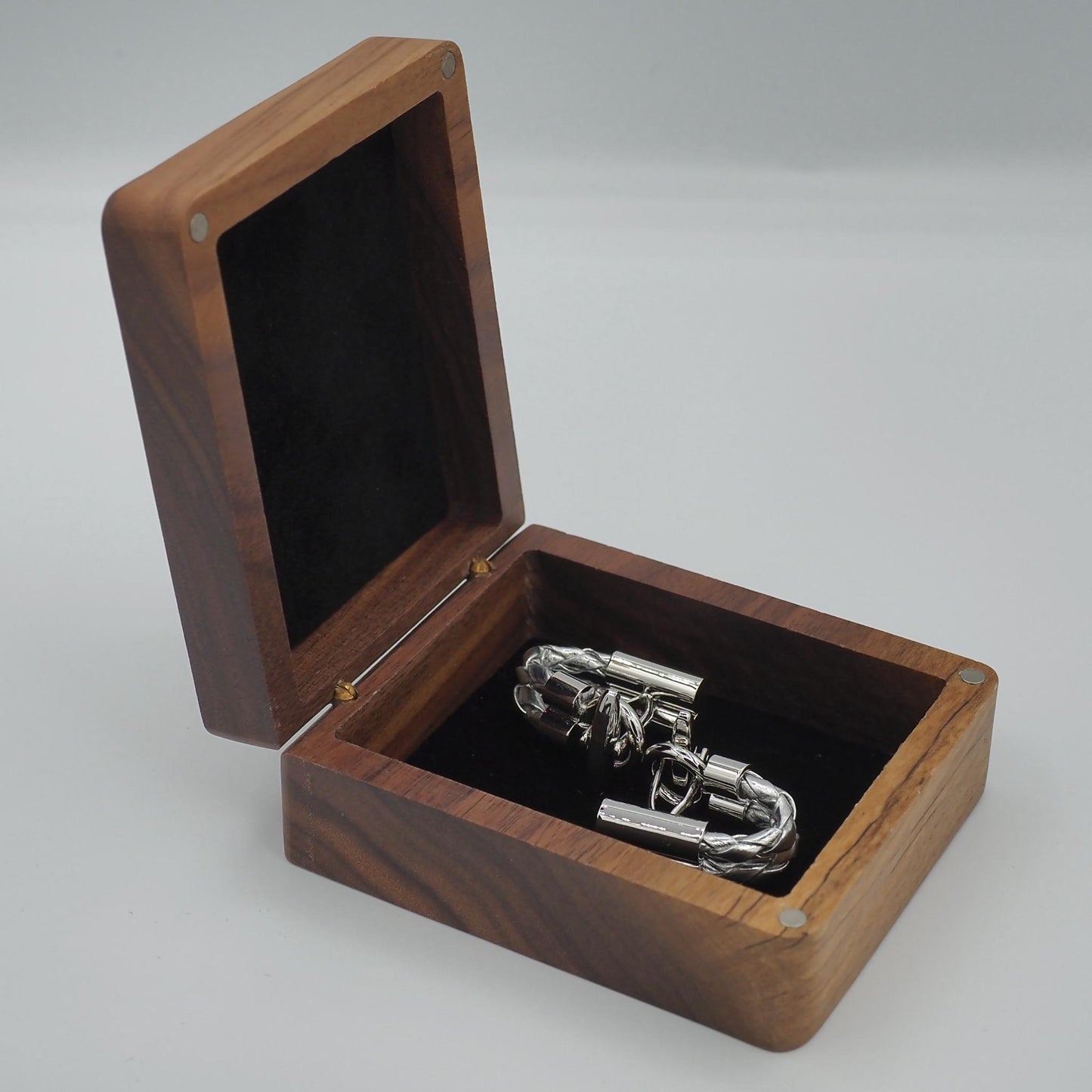 Double Merge Cufflinks - MC2405 - Silver