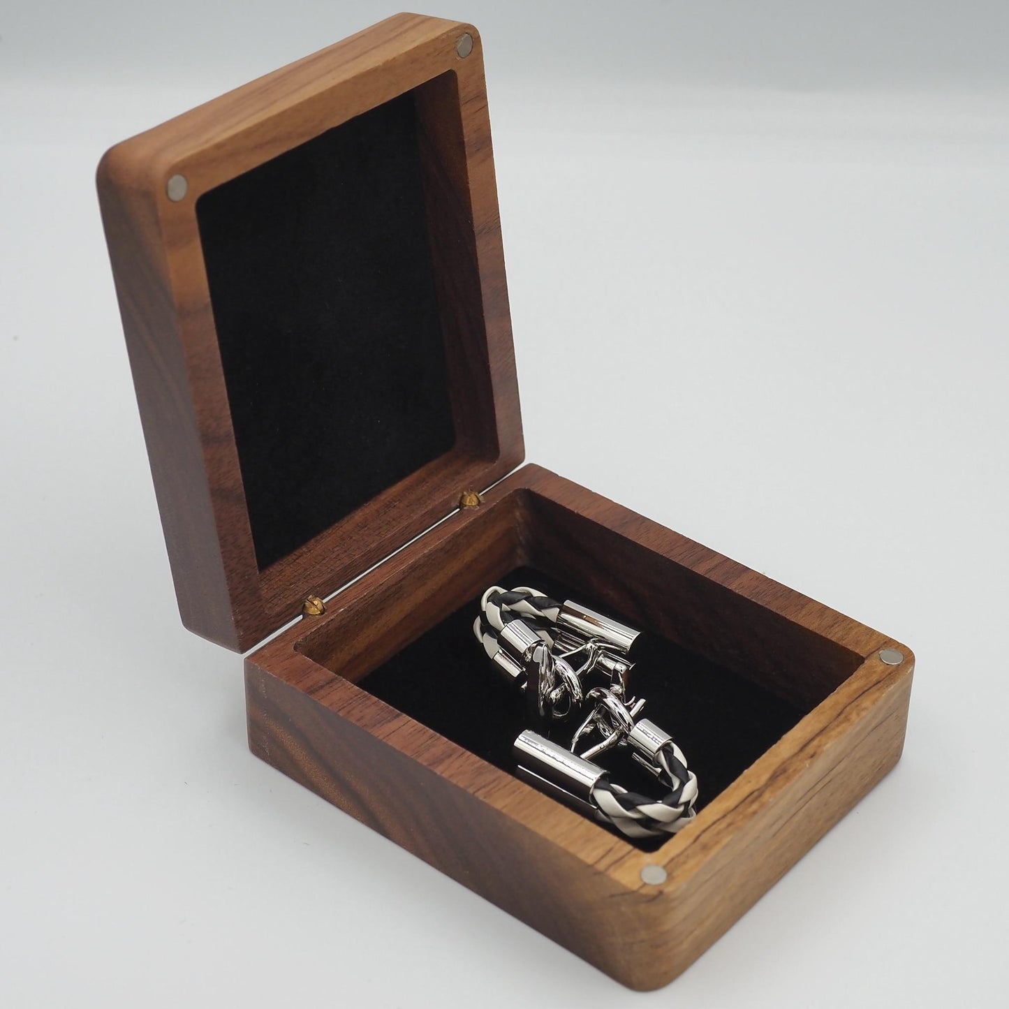 Double Merge Cufflinks - MC2408 - Black and White