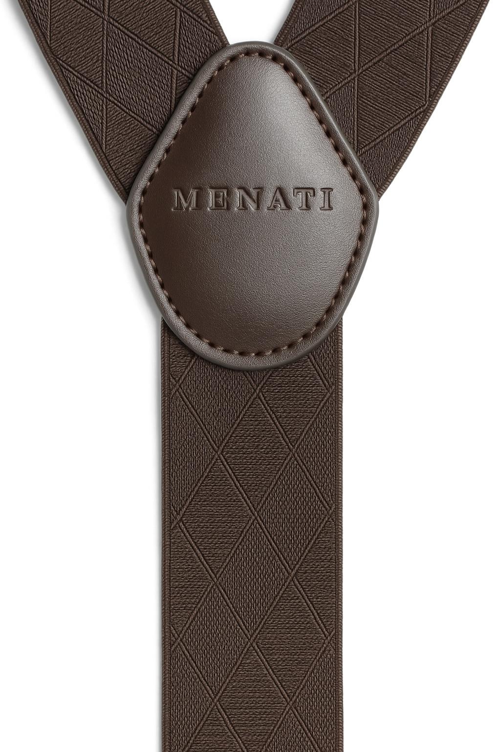 Interchangeable Suspender -
BROWN DIMOND