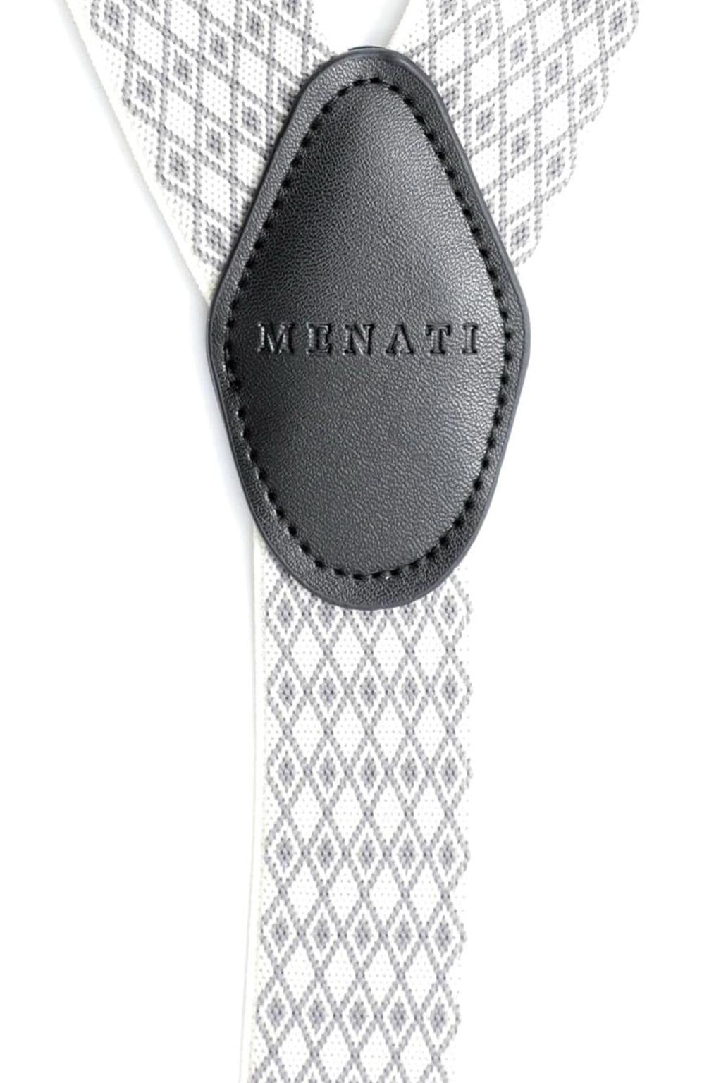 Interchangeable Suspender - GREY DIMOND