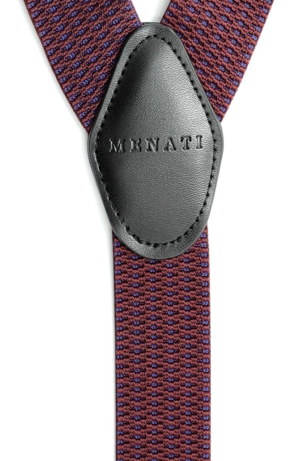 Interchangeable Suspender - RED-Blue Woven